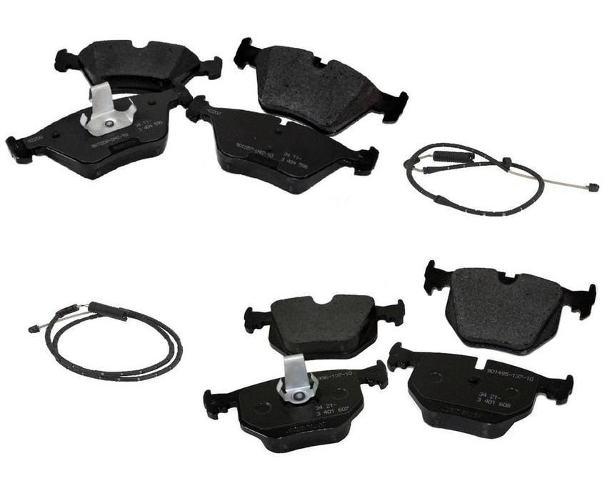 BMW Disc Brakes Kit - Pads Front and Rear